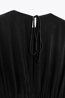 ROBE CEINTURÉE BIMATIÈRE ZW COLLECTION