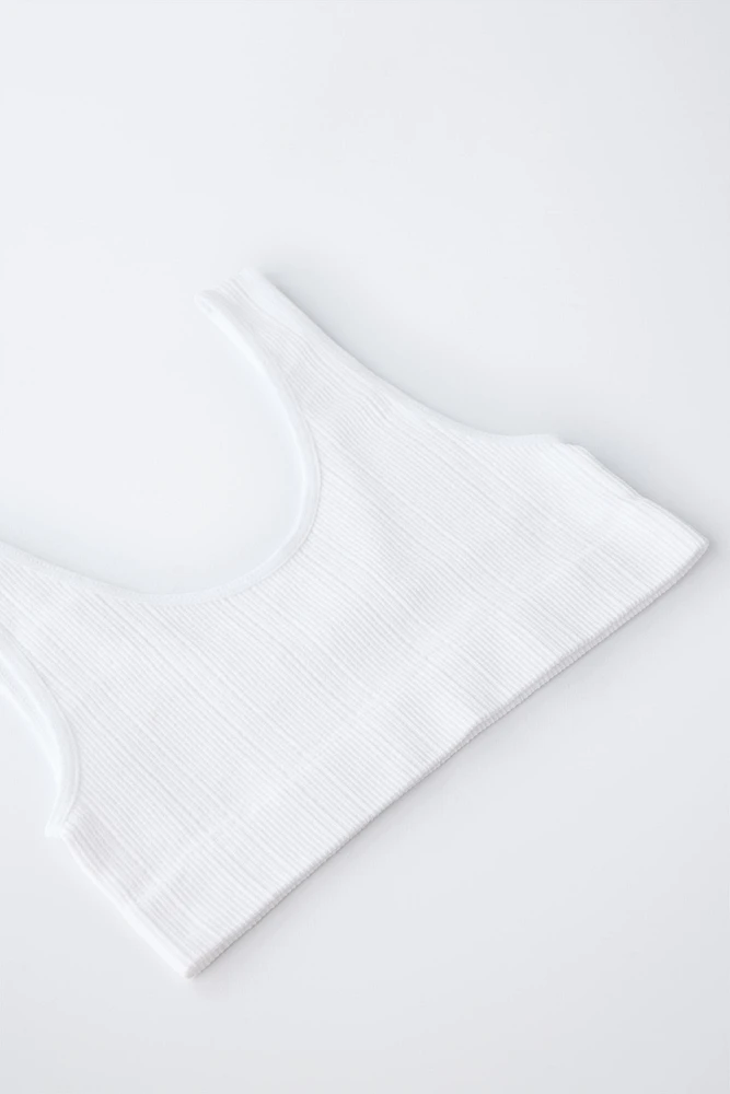 8-14 ANS/ LOT DE DEUX TOPS SEAMLESS