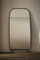 MIROIR SUR PIED CADRE ARRONDI