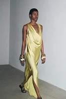 ROBE FLUIDE SATINÉE ZW COLLECTION