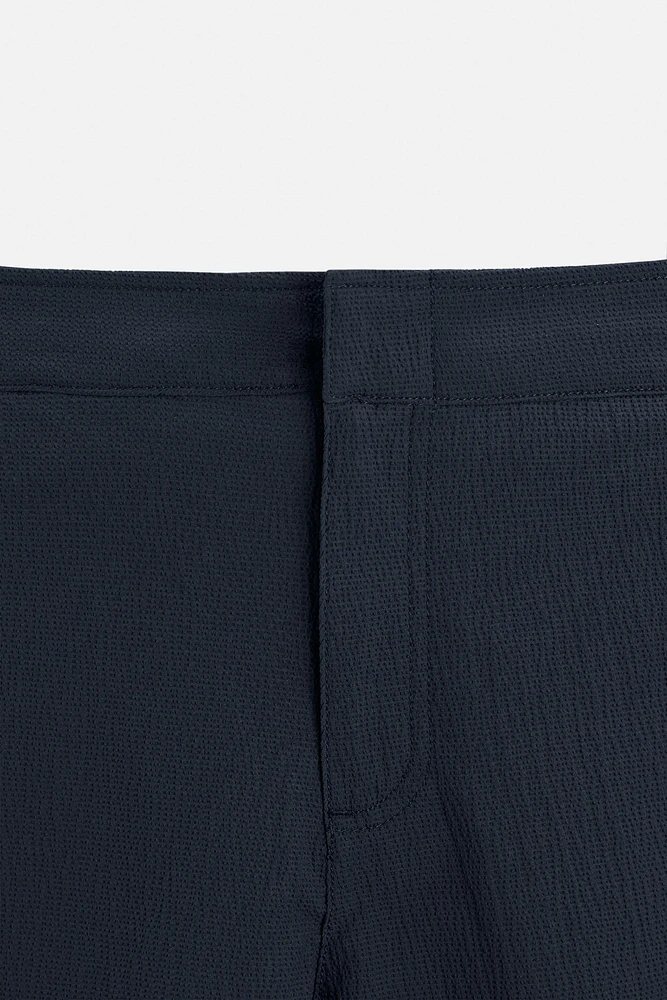 STRUCTURED REGULAR SWIM SHORTS