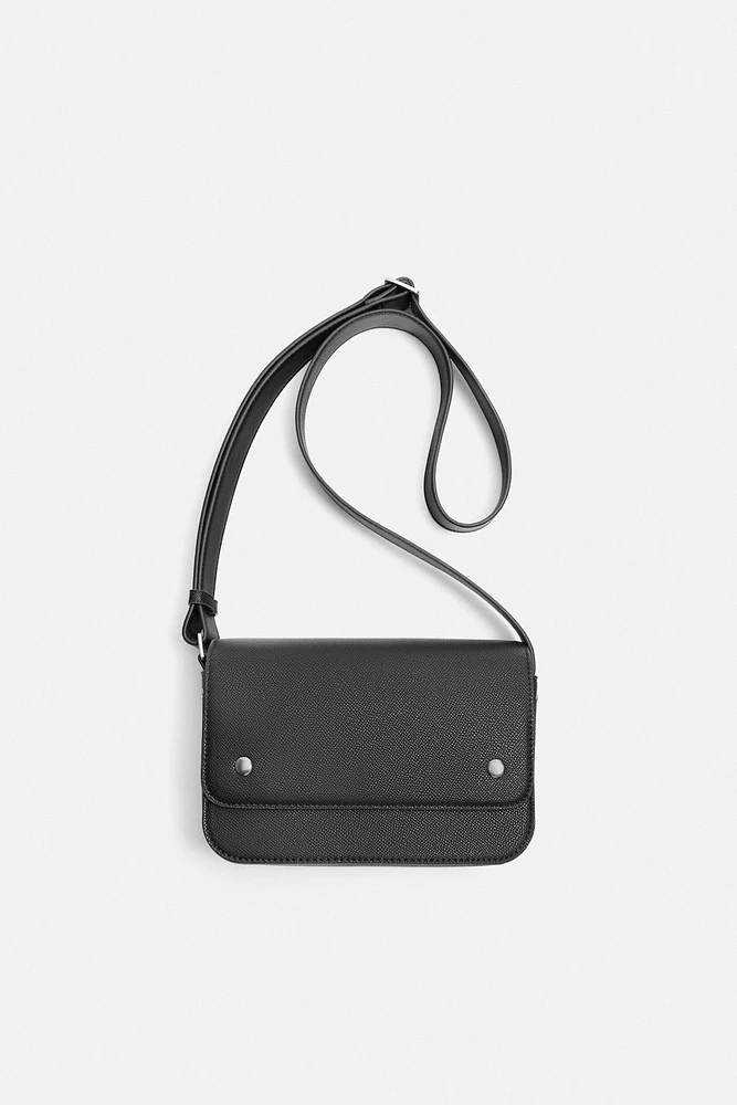 TEXTURE CROSSBODY BAG