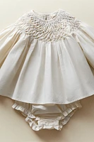 ENSEMBLE BÉBÉ NID D’ABEILLE ENFANT