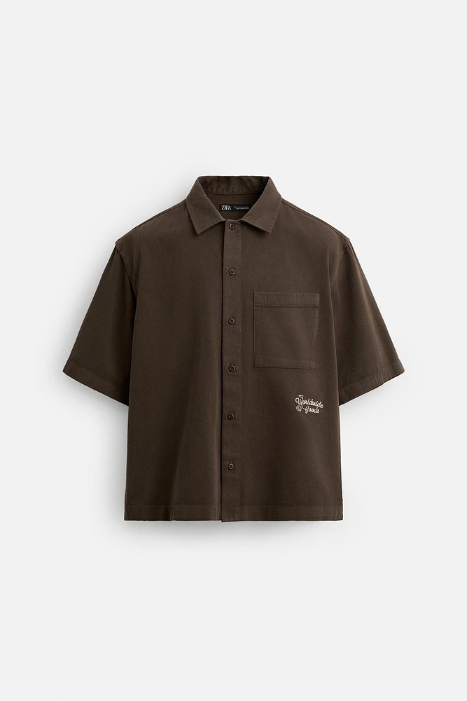 RELAXED FIT OVERSHIRT