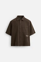 RELAXED FIT OVERSHIRT