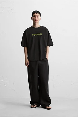 TEXT PRINT T-SHIRT