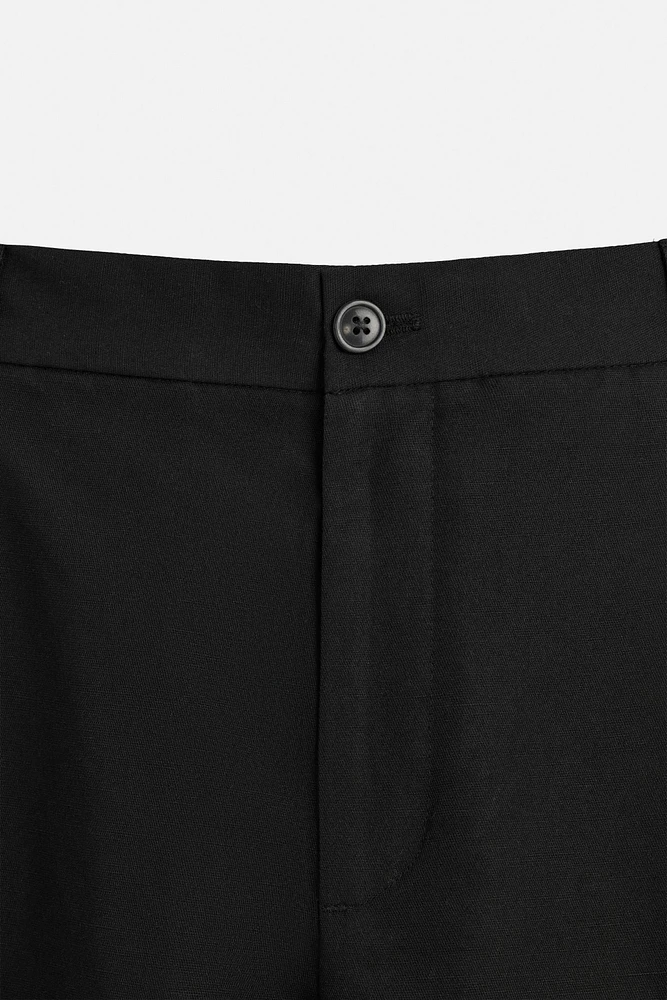 PANTALON COTON - LIN PLIS