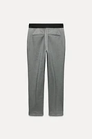 SOFT ANKLE-LENGTH PANTS