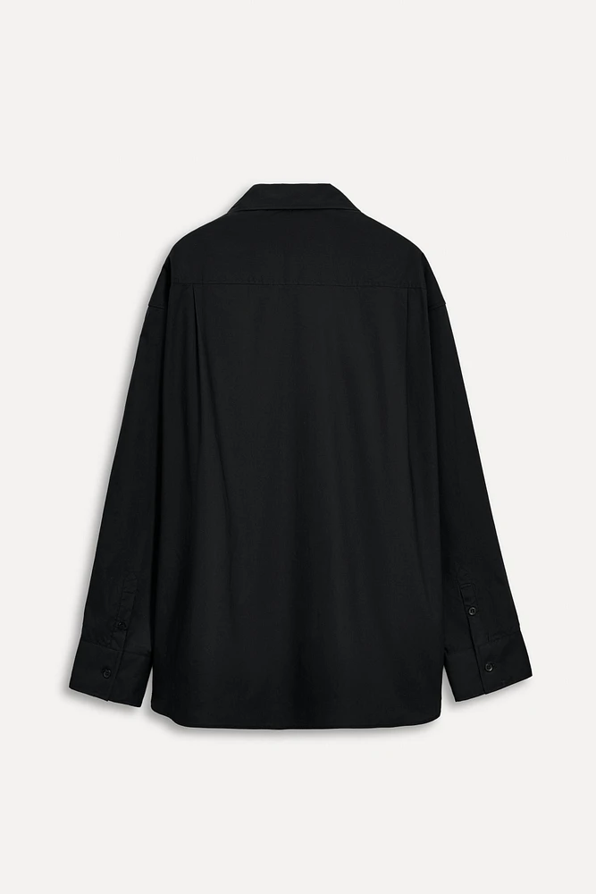 CHEMISE EN POPELINE OVERSIZE 50E ANNIVERSAIRE