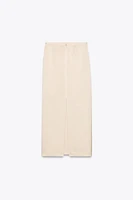 ZW COLLECTION SATIN PENCIL SKIRT