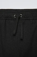 STRAIGHT LEG DRAWSTRING PANTS