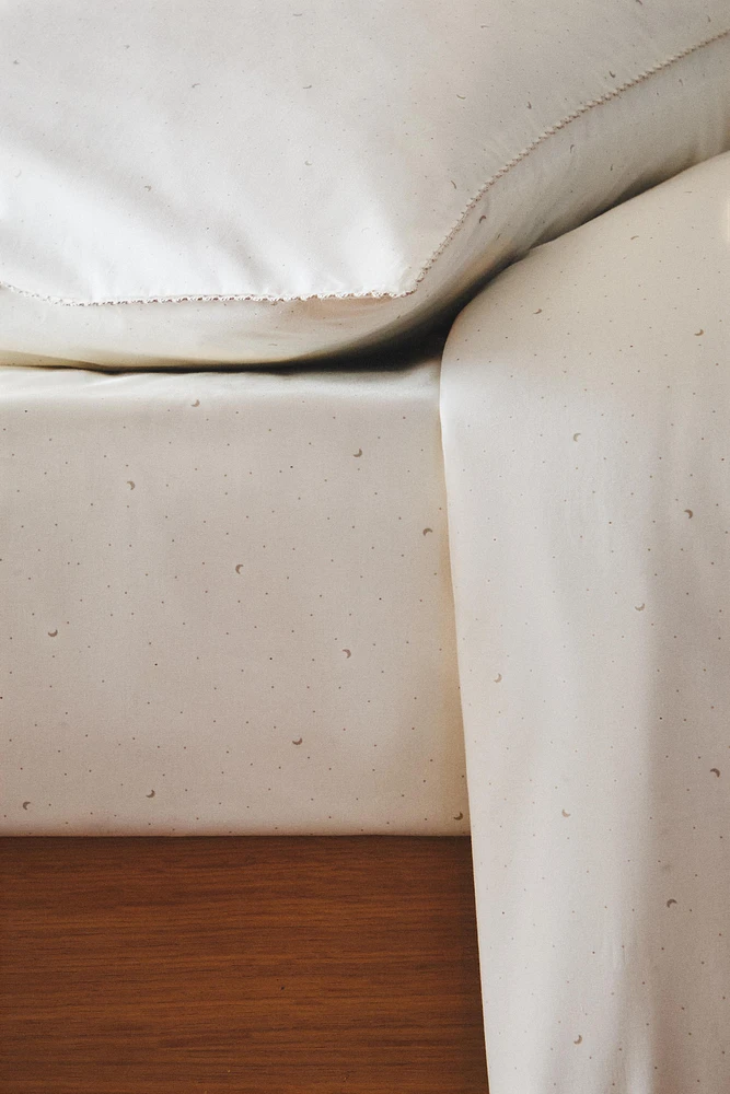 DRAP-HOUSSE ENFANT LUNE