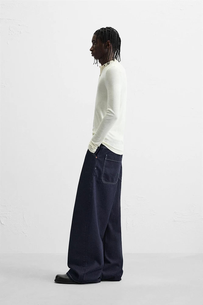 JEAN WIDE LEG BAGGY