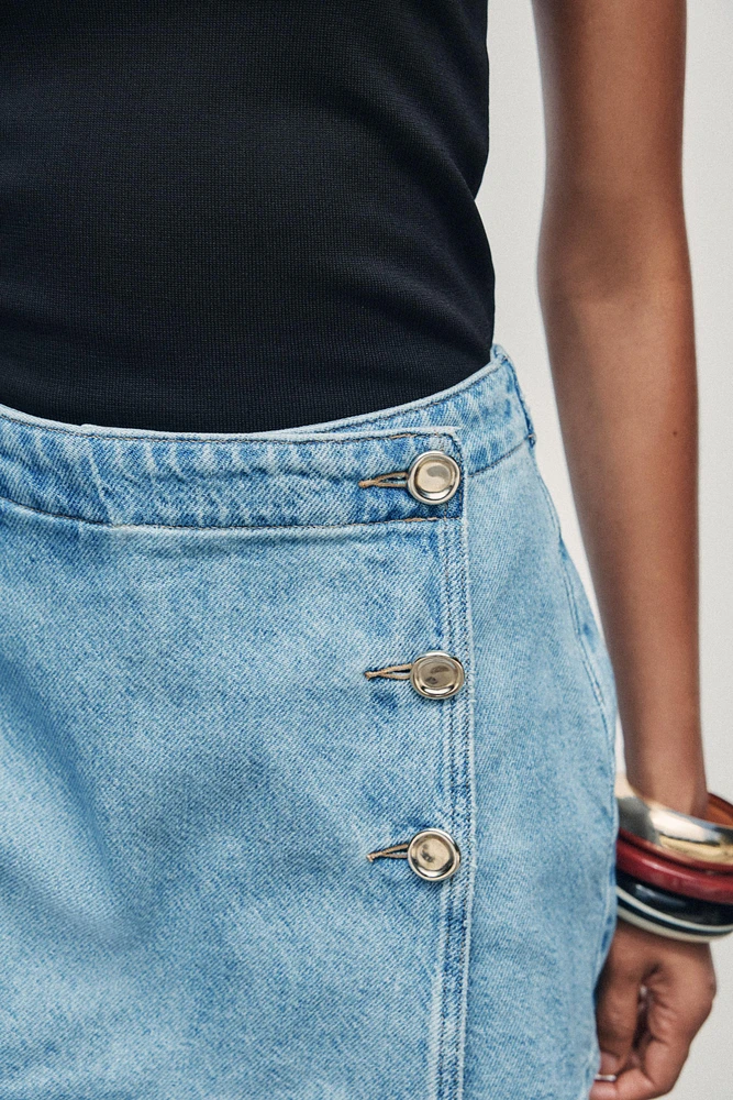 JUPE-CULOTTE Z1975 EN JEAN