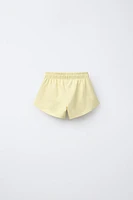 TEXT SWEATSHIRT AND BERMUDA SHORTS SET