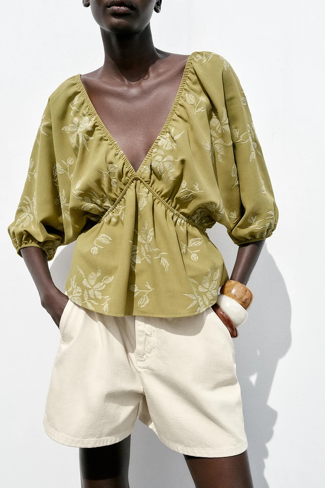 JACQUARD TOP