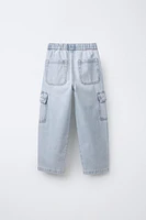 FLOWY CARGO JEANS