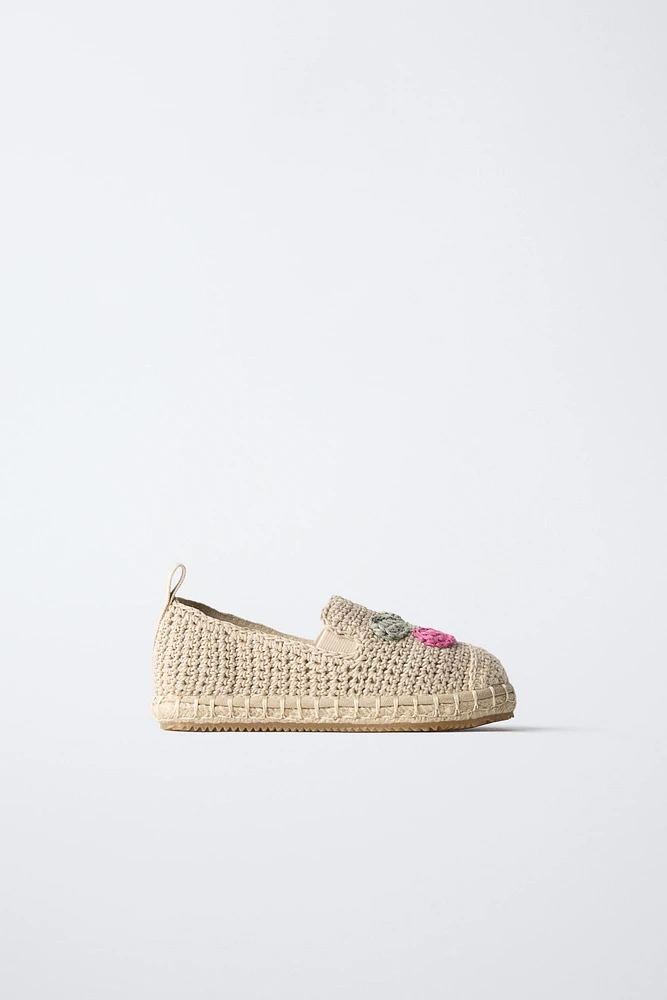 JUTE CROCHET SHOES
