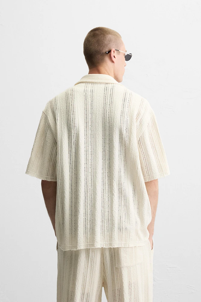 OPEN WEAVE SHIRT