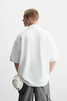 RELAXED FIT PIQUÉ POLO SHIRT