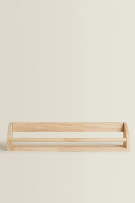 ÉTAGÈRE ENFANT BOIS BARRE AVANT