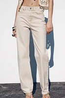 STRAIGHT LEG LONG LENGTH Z1975 JEANS WITH A HIGH WAIST