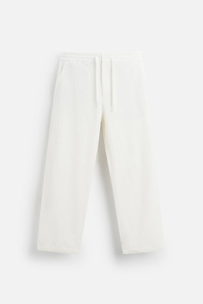 STRETCH CORDUROY PANTS