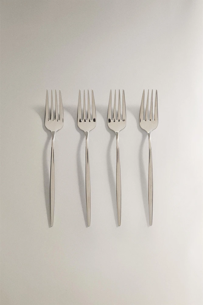 BRUNCH FORK WITH THIN HANDLE (PACK OF 4)