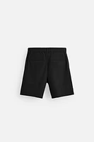 TEXTURED REGULAR FIT SHORTS