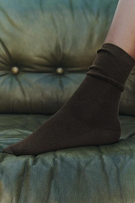 RIBBED COTTON SOCKS