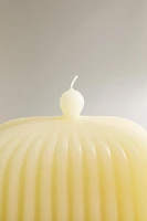 DECORATIVE BUTTER DISH CANDLE