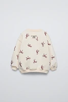 SWEATSHIRT WITH BOWS