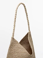 Sac cabas en raphia