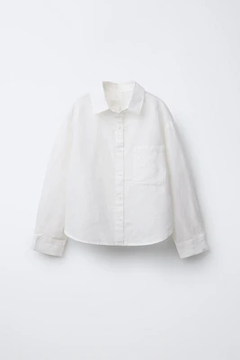 CHEMISE EN COTON LIN