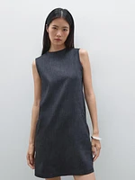 Mini-robe denim 100 coton
