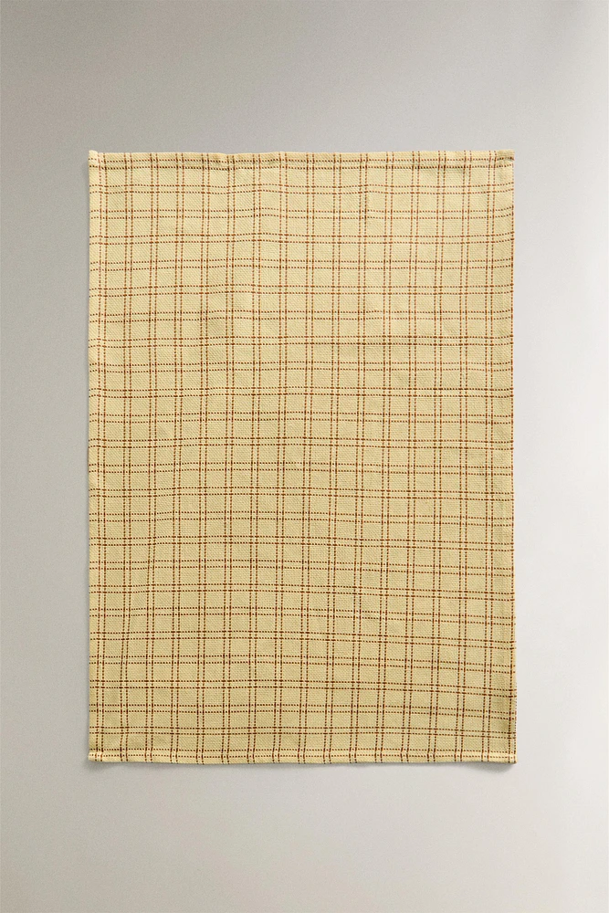 DYED THREAD KITCHEN TOWELS (SET OF 2)