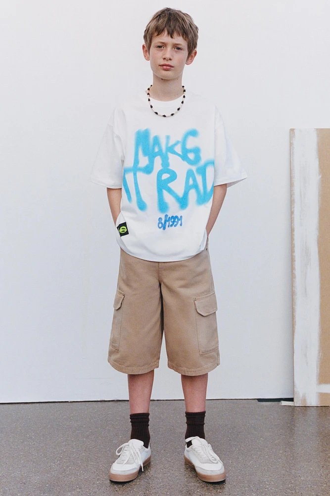 PRINTED LABEL SHIRT