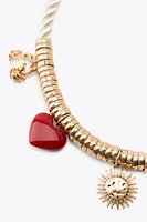 CHARM CORD NECKLACE