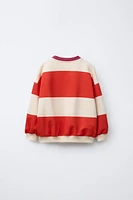 HÔTEL MAGIQUE © X ZARA STRIPED SWEATSHIRT