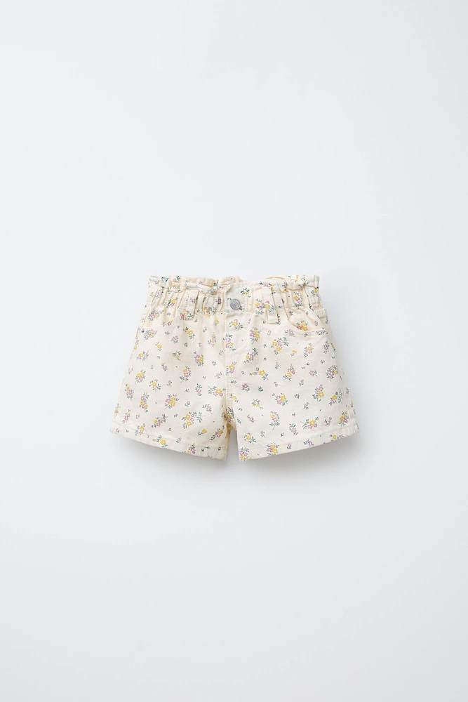 COMFORT TWILL PAPERBAG SHORTS