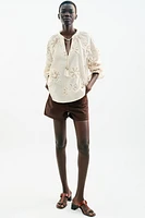 BLOUSE STRUCTURE BRODÉE