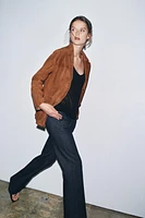 BLAZER OVERSIZE DAIM 100 % ZW COLLECTION LIMITED EDITION