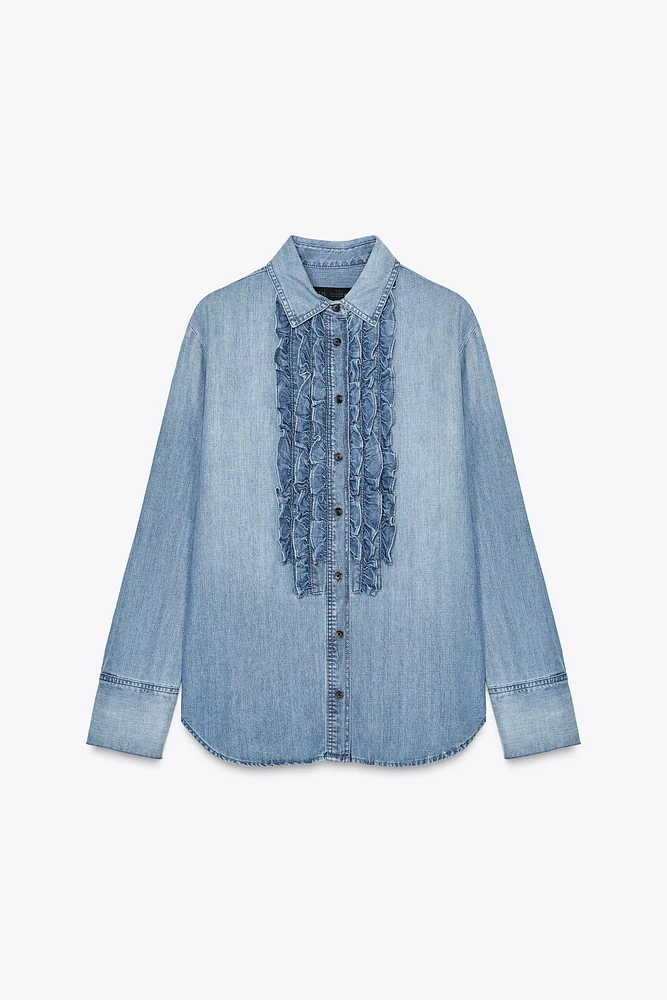 ZW COLLECTION DENIM SHIRT