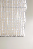 PANIER À LINGE AVEC TISSU INTÉRIEUR