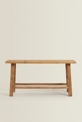 ELM WOOD BENCH