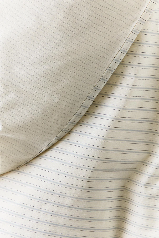 HOUSSE DE COUETTE ENFANT RAYURES RÉVERSIBLE