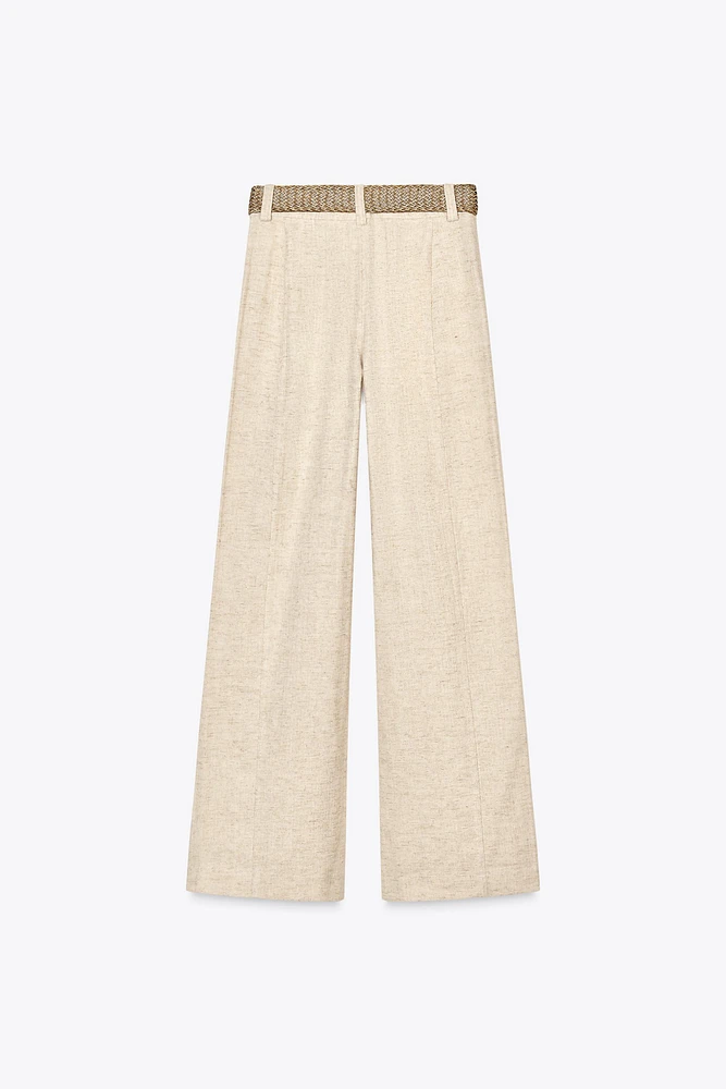 PANTALON RUSTIQUE CEINTURE