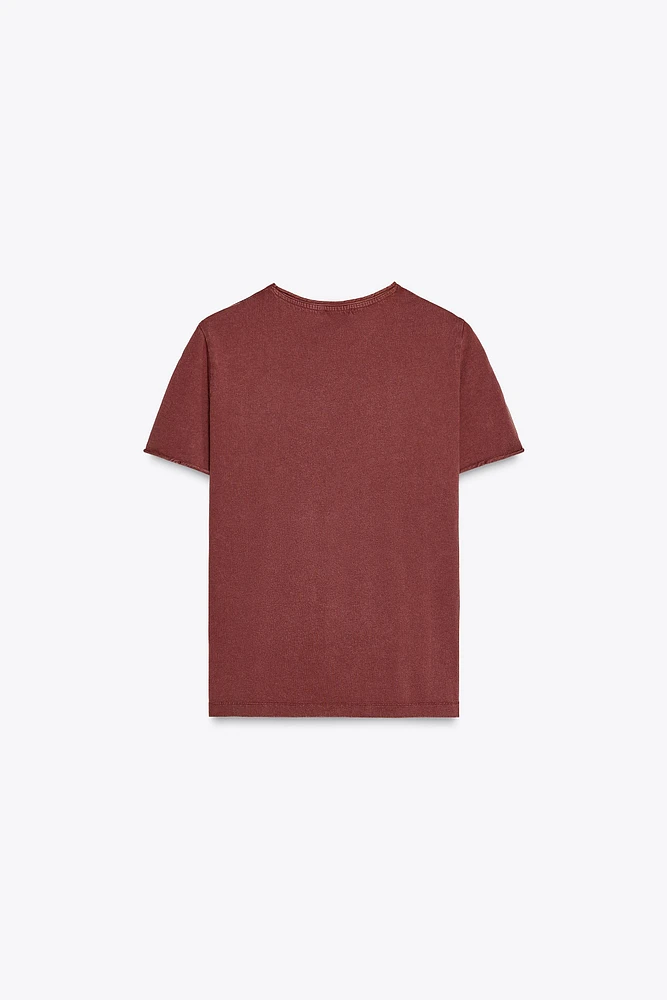 WASHED SHORT SLEEVE T-SHIRT