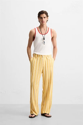 CONTRAST RIB TANK TOP