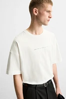 RAISED PATCH T-SHIRT